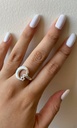 ANILLO LUNA Y ESTRELLAS