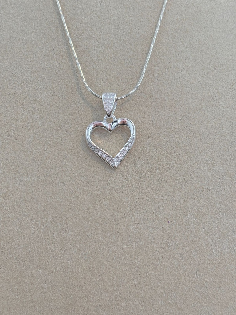 Dije Corazón Calado D6003