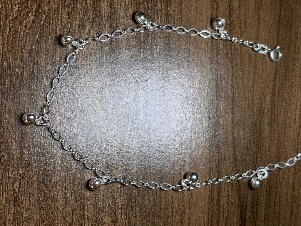 TOBILLERA BOLITAS 