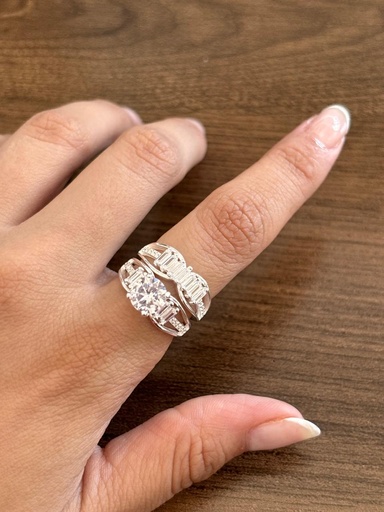 Anillo doble Mikky D1003