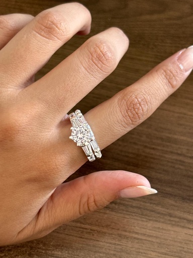 Anillo doble Aurora D1006